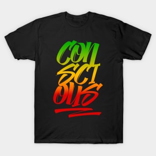 Conscious Rasta Colors Reggae T-Shirt